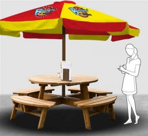 market umbrella