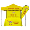 Curbside Pickup Tent Booth for grocery store