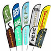 Retail Store Outdoor Feather Flags