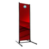 Spring Base Dual Track Outdoor Banner Stand