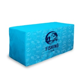 Custom Fitted Table Cover with Logo - Monza™ 