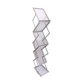 Floor Standing Folding Literature Holder