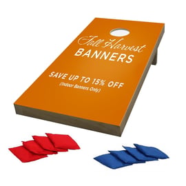 Custom Corn Hole Bean Bag Toss Game