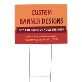 Custom Yard Sign