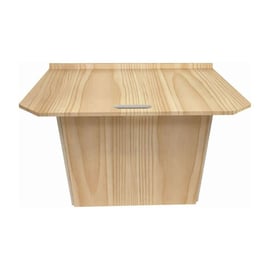 Wooden Lectern Foldable - Portable Podium Stand