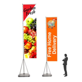 Giant rectangle flags