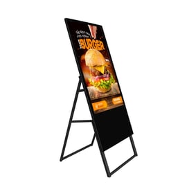 Digital Signage A-frame Portable Screen 43 Inch