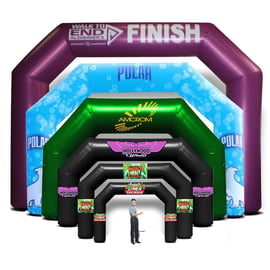 inflatable promotional arch  