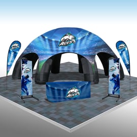 Inflatable Spider Tent Football Event Booth