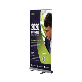 Economy Retractable Banner Stand (33 x 80)