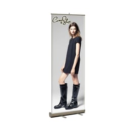 Roll Up Banner Stand (24” x 80”) - Slim Retractable Banner with Custom Print