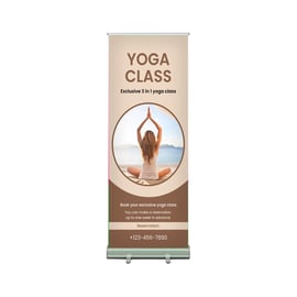 Monza™ Standard Retractable Banner Stand