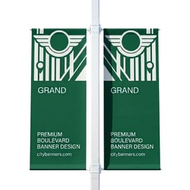 Outdoor Baulevard Street Pole Banner