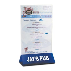 Custom Table Menu Holder