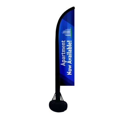 Aire Flag Pro Inflatable Feather Flag For Real Estate Business