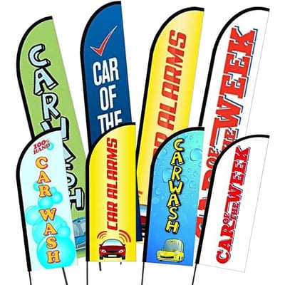 Car Business Flags