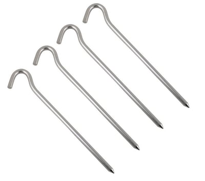 Set of 4 Ground Stakes for Tents