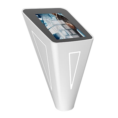 Re-Flow™ Indoor Floor Standing Touch Screen Digital Signage Kiosk, 32 Inch