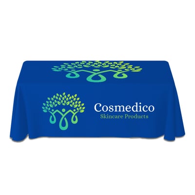 Water Resistant Tablecloth - Custom Printed