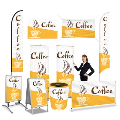 Coffee - Pre Printed Product Line Up - Design 2