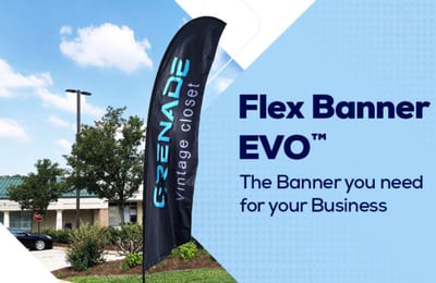 Flex Banner EVO™ - The Banner you need for your Business