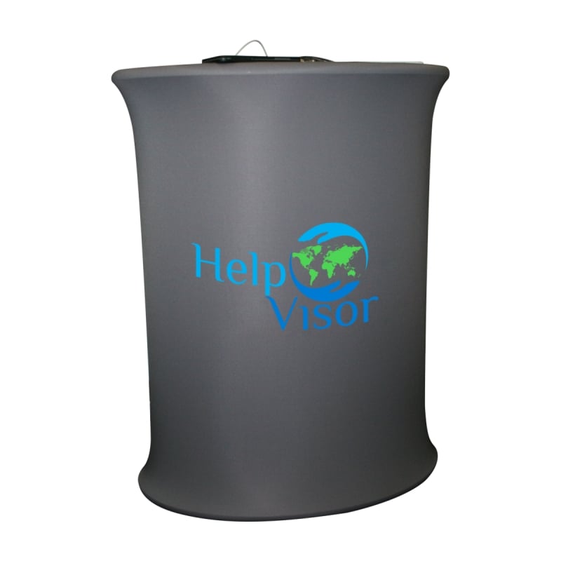 Collapsible Automatic Pop Up Charging Podium