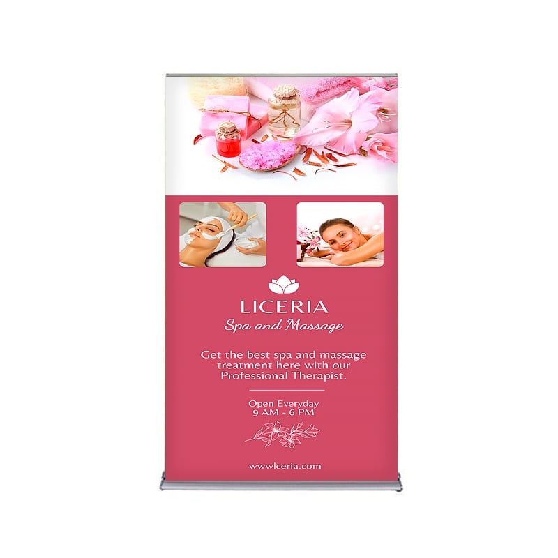 Monza™ Trak™ Retractable Banner Stand