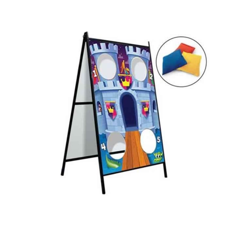 Custom Imprint Bean Bag Toss Promotional Game