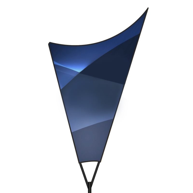 Outdoor Advertising Dart banner flag