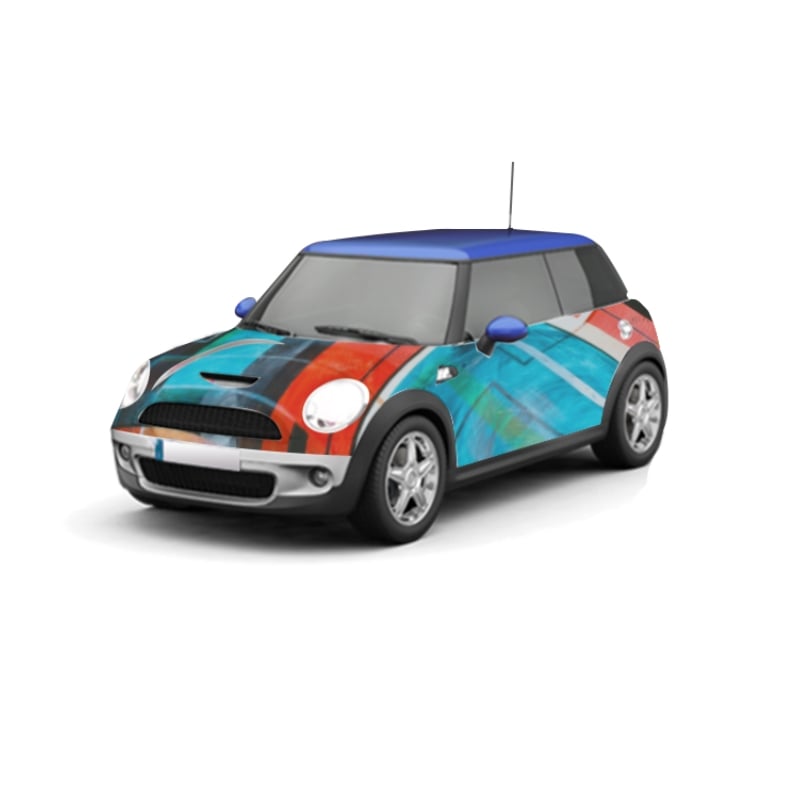 Custom Printed Car Wrap
