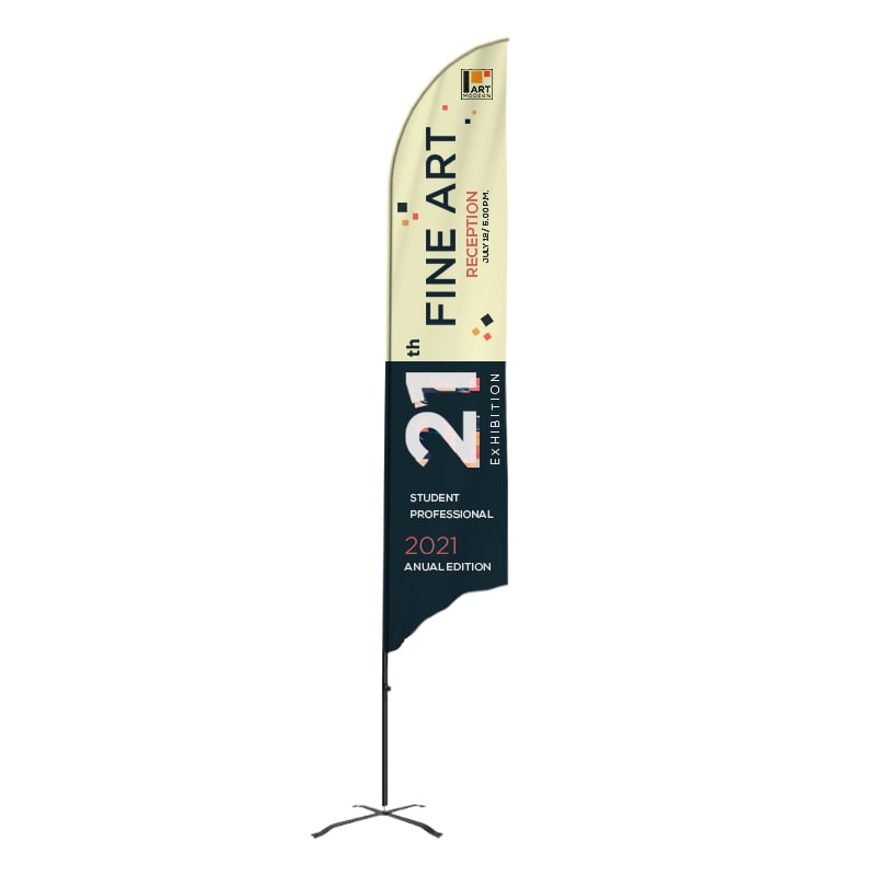 Generation 7 Feather Flag 11 Feet Tall
