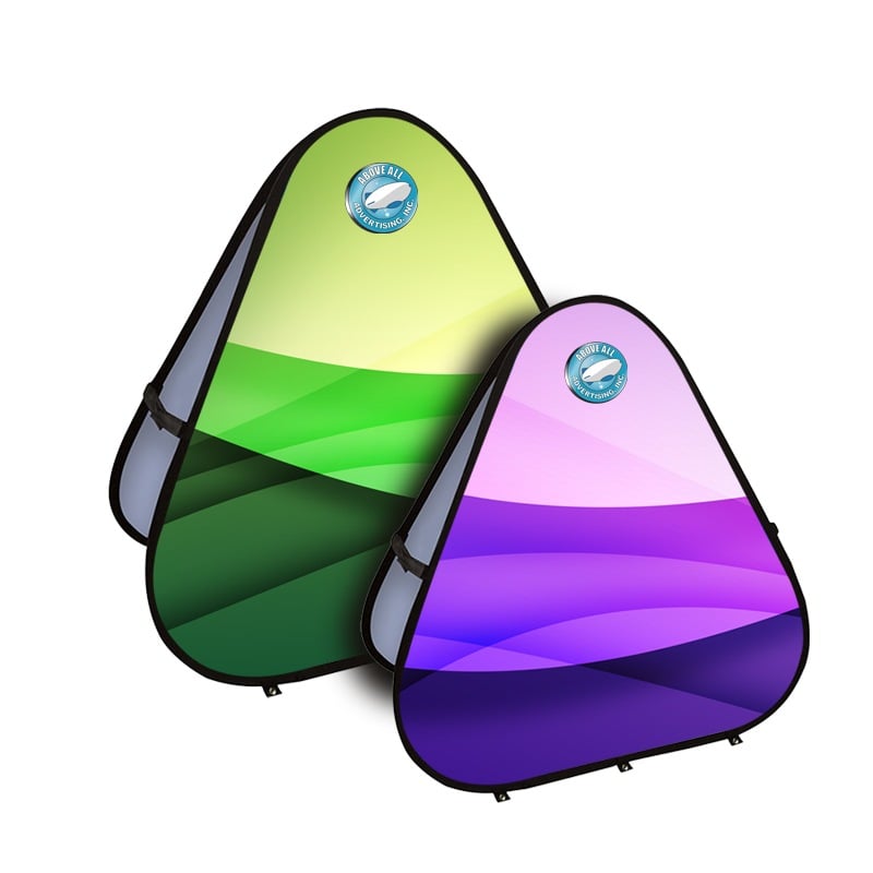 Triangle Outdoor Pop up A-Frame Banner