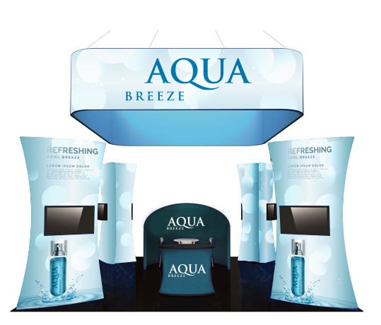 trade show display, event booth and exhibition display