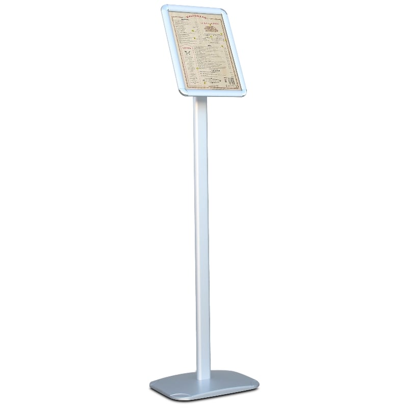 Floor Standing Pedestal Sign Holder Literature Stand