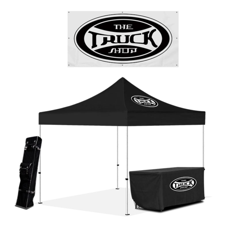 Custom Pop  Up Tent Booth with Banner