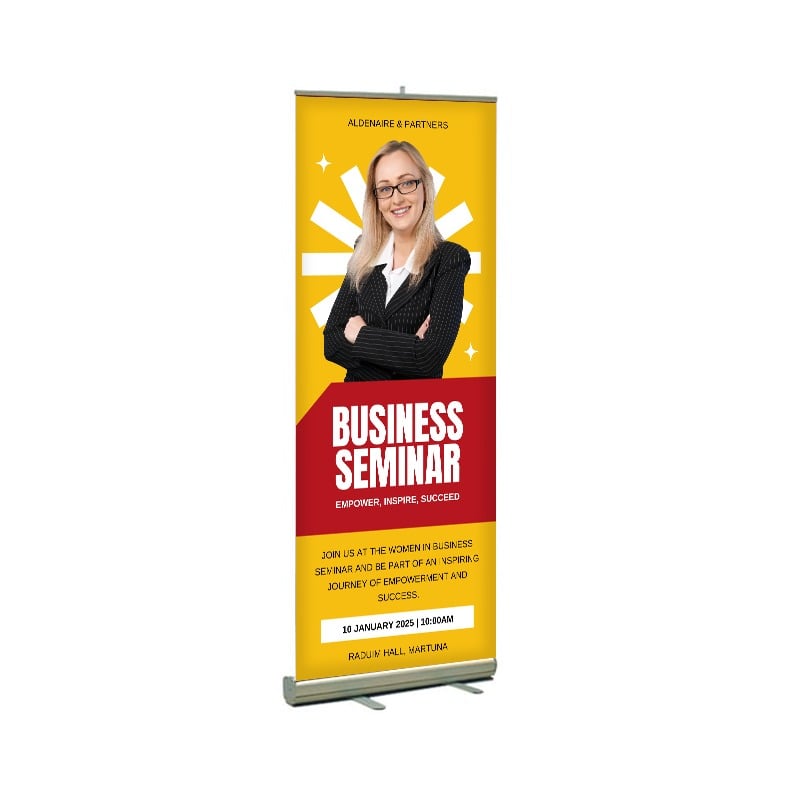 Monza™ Standard Retractable Banner Stand