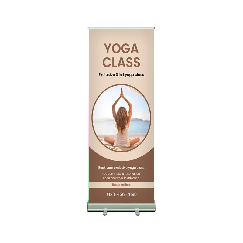 Monza™ Standard Retractable Banner Stand