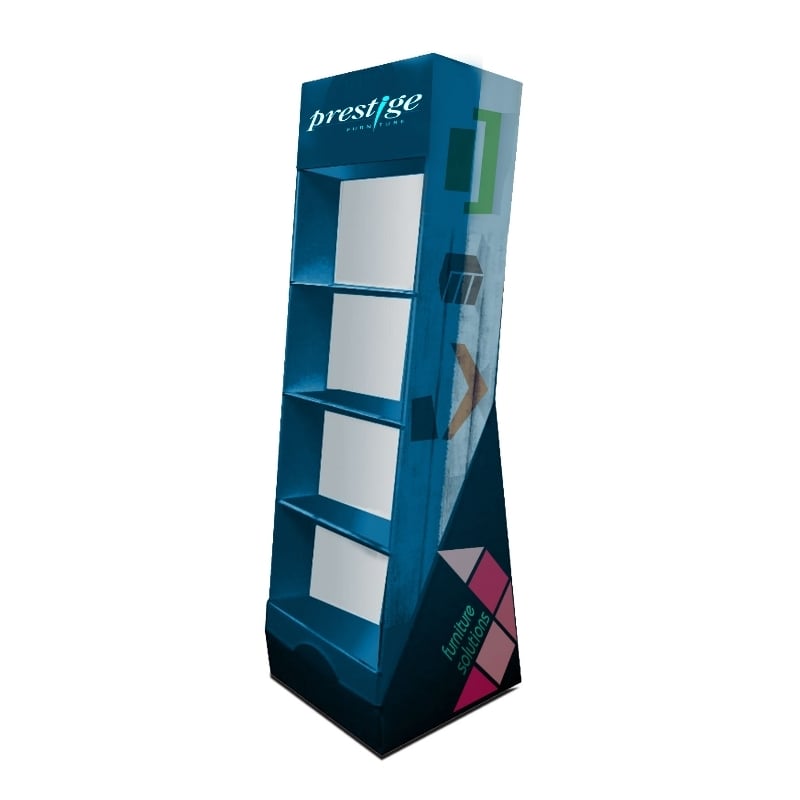 Floor Standing Cardboard Display Stand