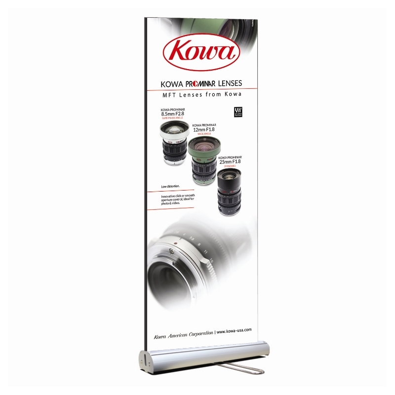 Retractable Banner, Double-Sided (33” x 80”)