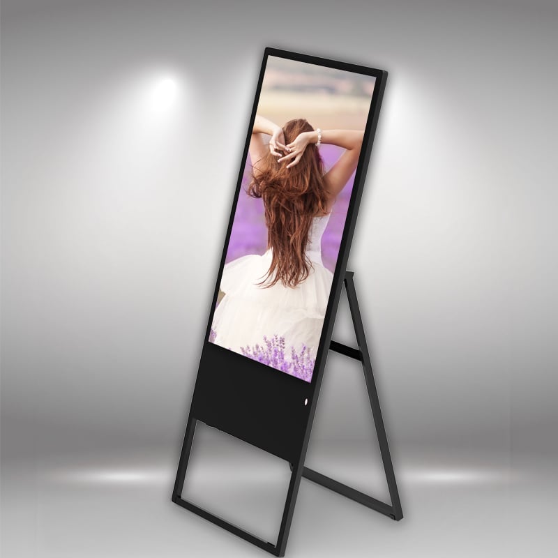 Retail Digital Screen - Compact A-Frame Sign