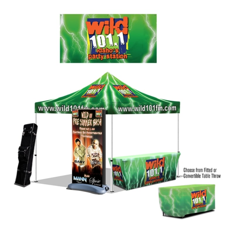 Pop Up Tent Booth and Exhibit