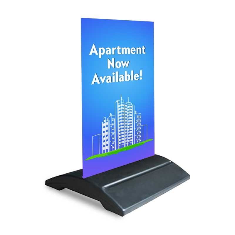 Apartment Now Available Sidewalk Sign for Real Estate Business