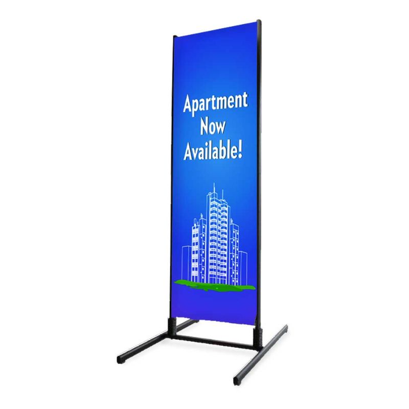 Apartment Now Available! Outdoor Banner Stand For Real Estate