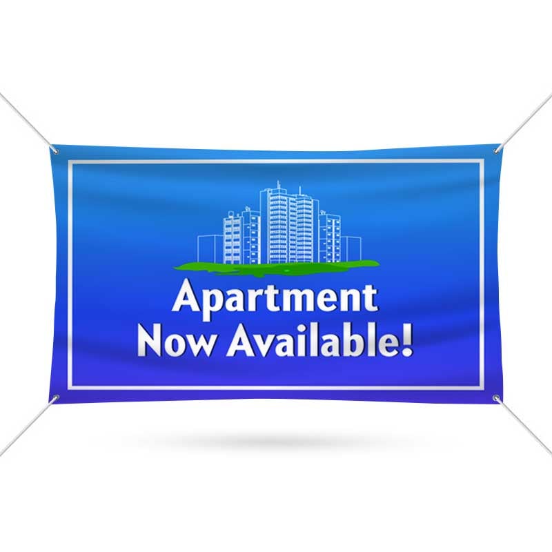 Apartment Now Available Vinyl Banner