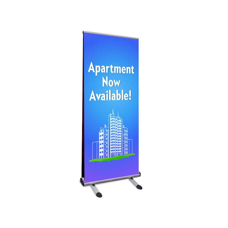 Apartment Now Available Outdoor Retractable Banner Stand