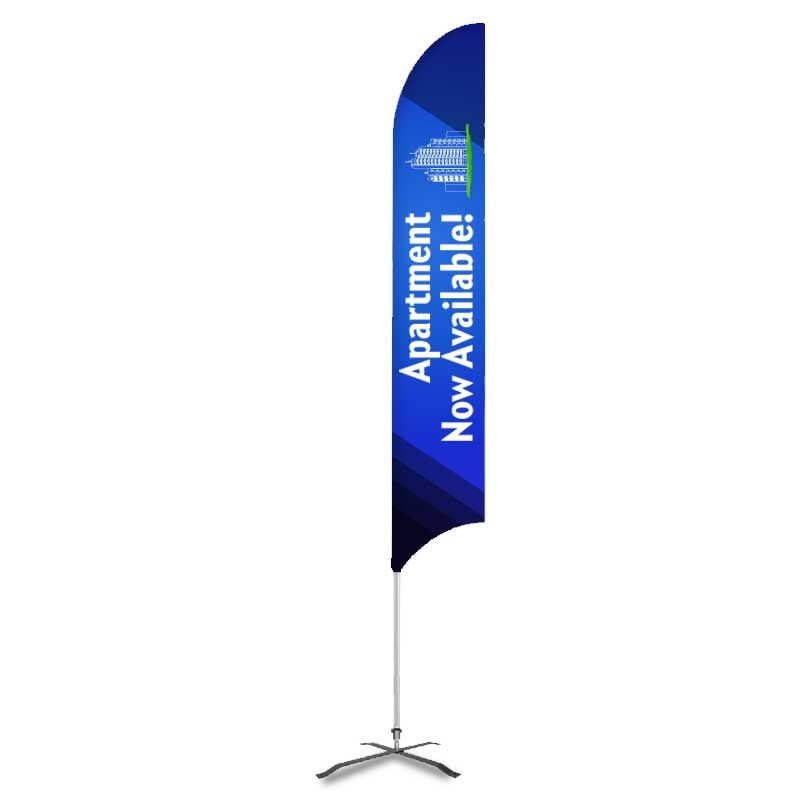 Apartment Now Available Feather Flag Banner For Real Estate