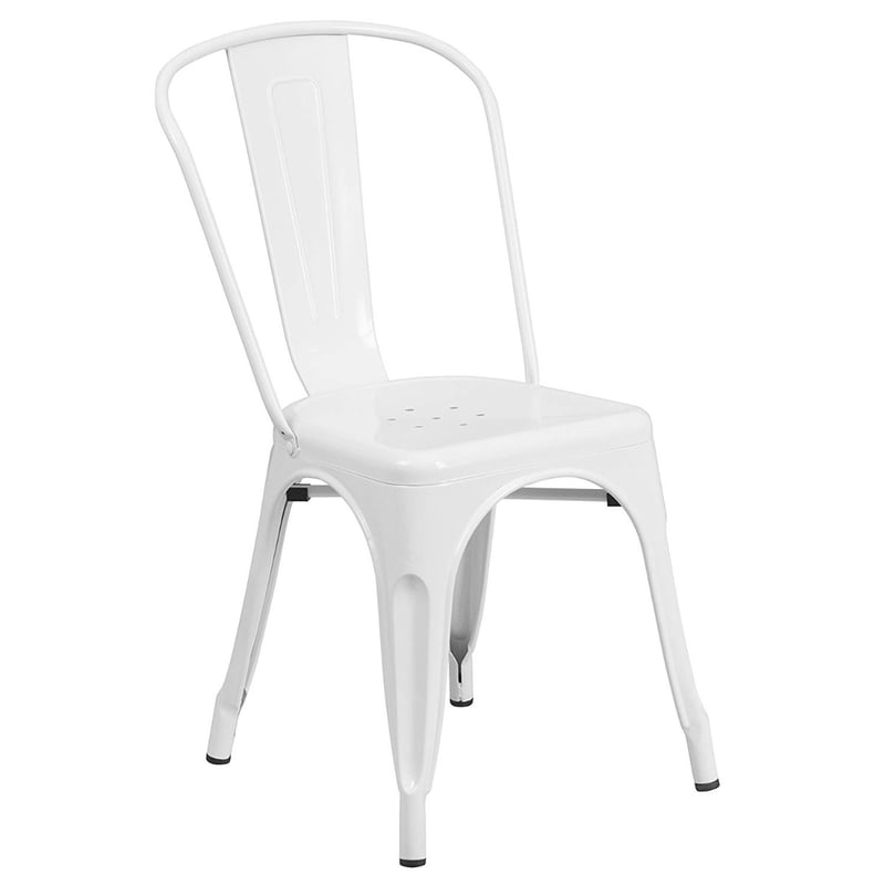 Arm Less Indoor/ Outdoor Metal Stack Chair