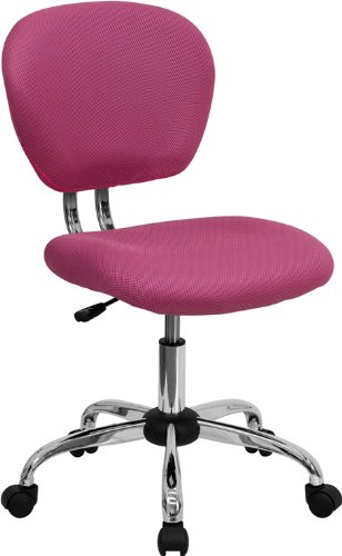 Contemporary Mid-Back Mesh Upholstered Swivel Office Chair 