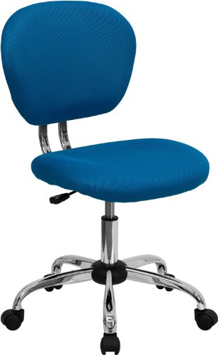 Contemporary Mid-Back Mesh Upholstered Swivel Office Chair 