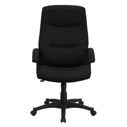 Contemprory High Back Fabric Swivel Executive Office Chair With Arms